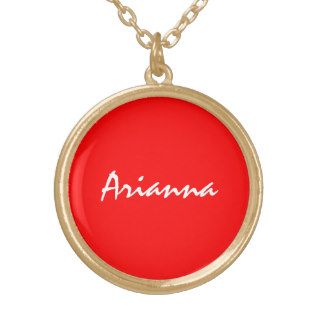 Arianna red necklace and jewelry