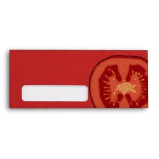 Cartoon Tomato Slice Envelope