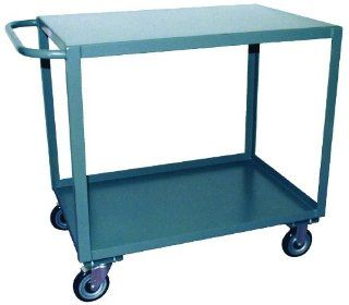 Jamco Products SE336 P6 GP 30 Inch by 36 Inch 2400 Pound Capacity Two Shelf Service Cart