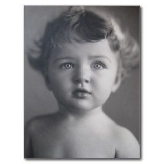 Vintage 1930s Baby Girl Postcards