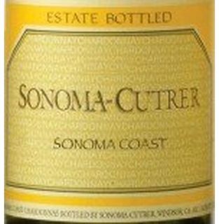 Sonoma cutrer Chardonnay Sonoma Coast 2009 375ML Wine