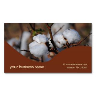 Tennessee Cotton  Business Cards