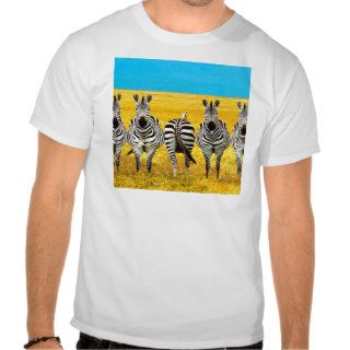 Zebra Dare To Be Different T shirt
