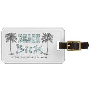 Beach Bum Luggage Tag