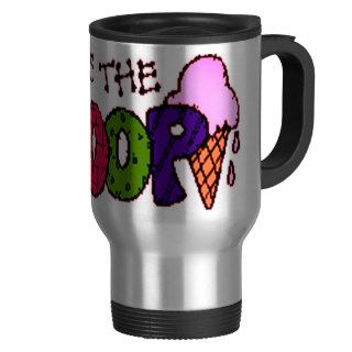 Pun   Here's the Scoop Stainless Steel Travel Mug