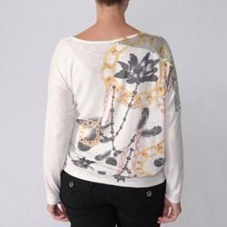 California Bloom Women's Sequin Detail Long sleeve Top California Bloom Long Sleeve Shirts