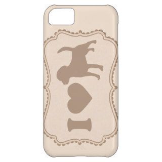 Shabby Chic Tag I Love Dogs Cover iPhone 5s Case Cover For iPhone 5C