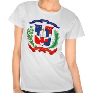 Dominican Republic   Seal   Flag   Symbol T Shirt
