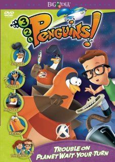 3 2 1 PENGUINS TROUBLE ON PLANET WAIT YOUR TURN Various Movies & TV