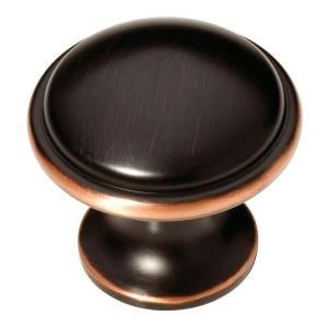 Liberty Venetian Bronze with Copper Highlights 1 3/4 in. Round Knob 139590