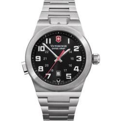 Swiss Army Men's 'Night Vision' Stainless Steel Bracelet Watch Victorinox Swiss Army Men's Swiss Army Watches