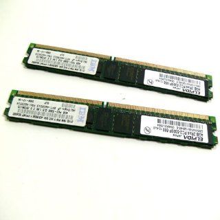 Lenovo 8 GB DDR2 SDRAM Memory Module   8 GB (2 x 4 GB)   667MHz DDR2 667/PC2 5300   ECC Chipkill   DDR2 SDRAM   240 pin DIMM Electronics
