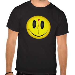 Happy Face Bullet Hole Shirt