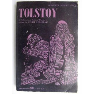 Tolstoy A Collection of Critical Essays Ralph Martitlaw (Edited by) Books