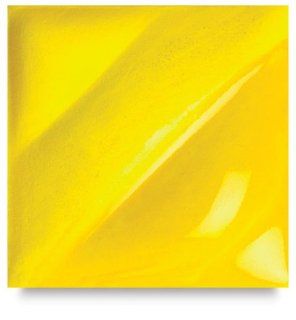 Amaco Velvet Underglaze   Intense Yellow V 391   Pint