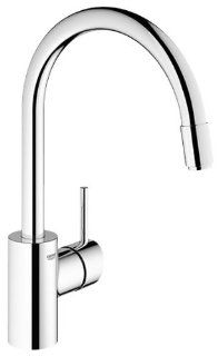 Grohe 3134900E Concetto Single Handle Pull Down Spray Kitchen Faucet   Touch On Kitchen Sink Faucets  
