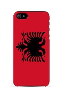 iPhone 5 Case Flag of Albania Cell Phone Cover Cell Phones & Accessories