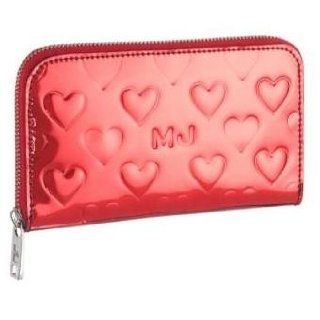 Marc By Marc Jacobs Limited Edition Large Heart Zip Around Wallet Red Clothing