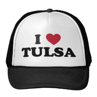 I Love Tulsa Oklahoma Hat