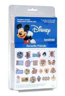 Brother EC352D Favorite Friends Embroidery Design Card