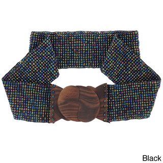 Glass Beaded Stretchy Belt (Indonesia) Belts