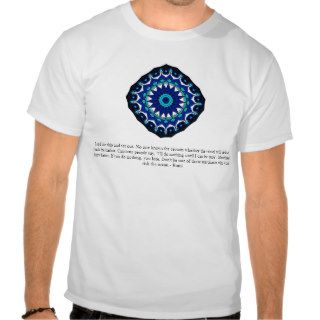 Rumi inspiration QUOTE  about risk and challenges Tee Shirts