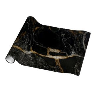"magma gold" granite look WRAPPING PAPER
