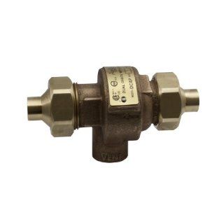 Apollo 404H33HM Bronze Dual Check Valve with Atmospheric Port, 1/2" Solder joint Industrial Check Valves