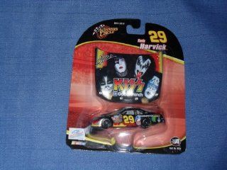 2004 Kevin Harvick #29 KISS GM Goodwrench Winners Circle 1/64 Scale Diecast & Bonus Matching Magnet Hood Toys & Games