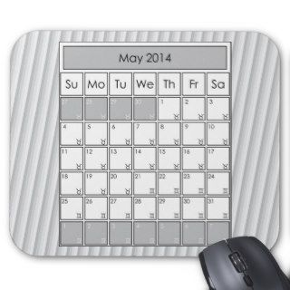 May 2014 calendar zodiac mouse pads