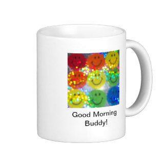 GOOD MORNING BUDDY COFFEE MUGS