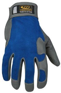 Ringers Gloves 361 10 Fabrication Glove, Blue, Large   Work Gloves  
