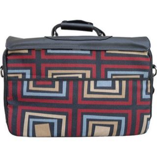 Women's Diversion Designs Presley Laptop Bag Black/Blue/Red Diversion Designs Fabric Messenger Bags