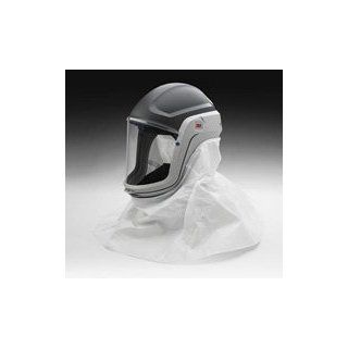 3M M 400 Series Versaflo Respiratory Helmet Assembly M 407, with Premium Visor and Flame Resistant Shroud Science Lab Personnel Protection Equipment