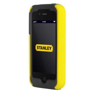 Stanley Highwire iPhone 4 and 4S Rugged 2 Piece Smart Phone Case   Black and Yellow STLY001