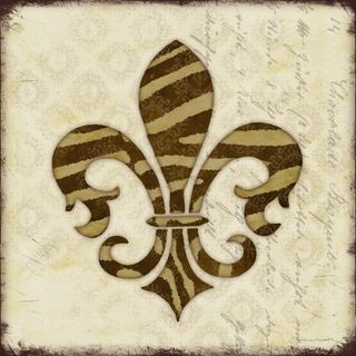 Stephanie Marrott 'Fleur De Lys II' Paper Print (Unframed) Prints