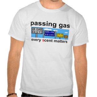 passing gas   every $cent matters t shirt