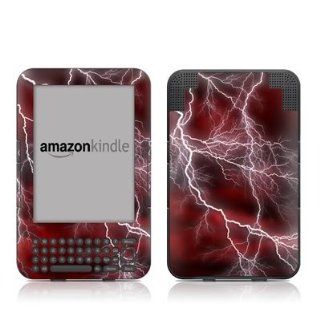 Apocalypse Red Design Protective Decal Skin Sticker for  Kindle Keyboard / Keyboard 3G (3rd Gen) E Book Reader   High Gloss Coating Kindle Store