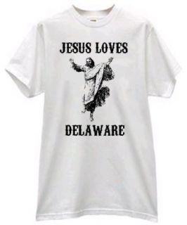 Jesus Loves Hearts Delaware State Spiritual Pride Clothing