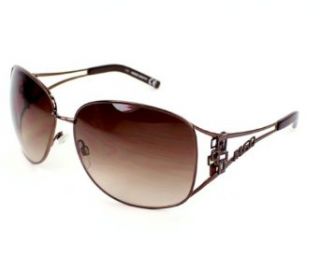 Miss Sixty Sunglasses MX 367 S 48F Metal   Rhinestones Brown Gradient brown