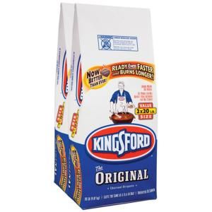 Kingsford Original Charcoal Briquets 20 lb. (2 Pack) 4460030479