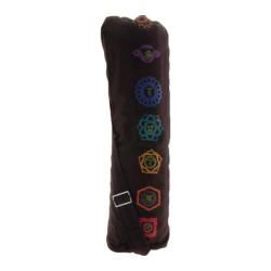 OmSutra Chakra Yoga Mat Bag (Duffel) Black OmSutra Fabric Duffels