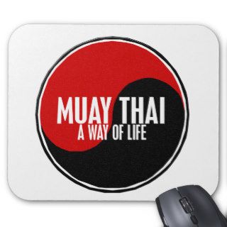 Yin Yang Muay Thai 1 Mouse Pads