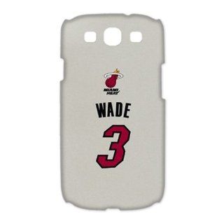 Treasure Design NBA Dwyane Wade   Wade 3 Samsung Galaxy S3 9300 3d Best Durable Case  Sports Fan Cell Phone Accessories  Sports & Outdoors