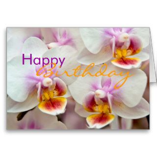 Orchid • Birthday Greeting Card
