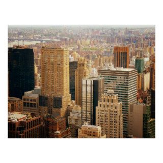 New York City Buildings in Midtown, All Sizes Poster