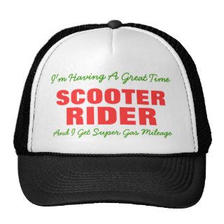 SCOOTER, RIDER, I'm Having A Great Time, And ITrucker Hats