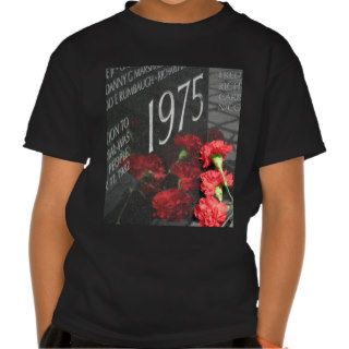 Vietnam Veterans Memorial Wall flower Shirts