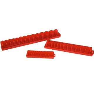 Neiko 3 Piece Socket Tray Organizer Set, for 1/4, 3/8 and 1/2 Inch Sockets
