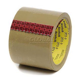 3m™ Carton Sealing Tape 371 2" X 55 Yds 1.9 Mil Tan  Packing Tape 